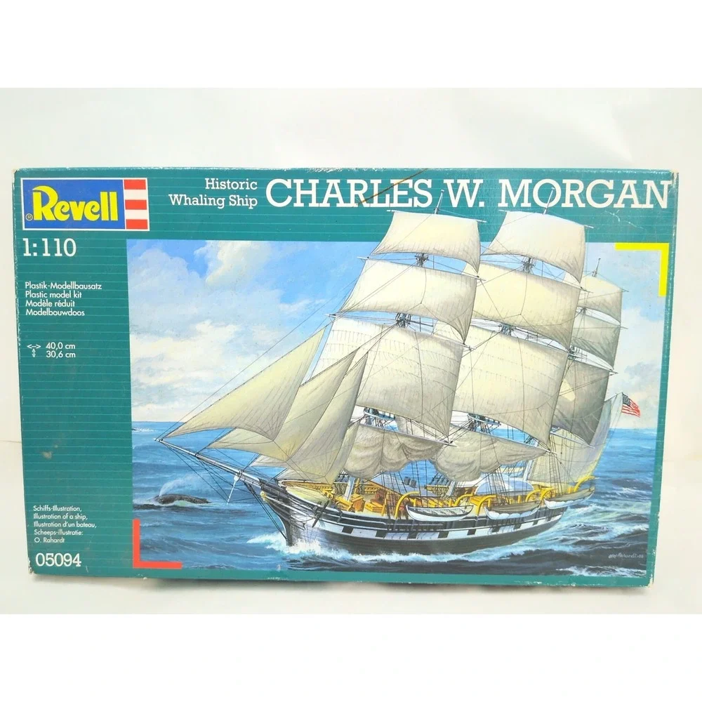 Revell Model Whaling Tall Ship Charles W. Morgan Boat 05094  NEW SEALED